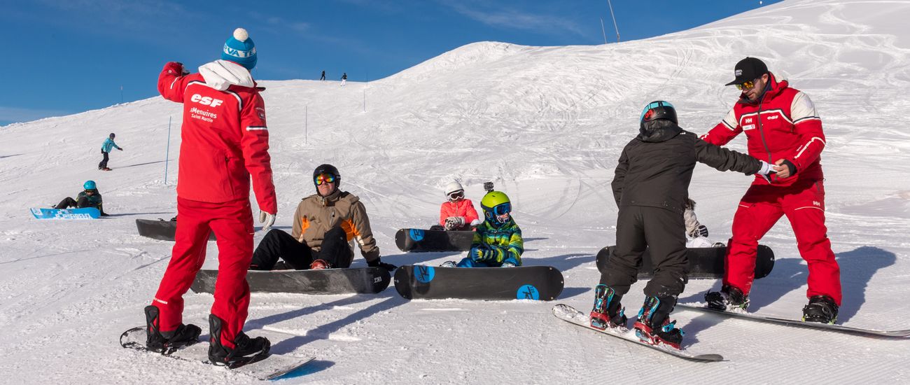 Expérimentez le ski et le snowboard