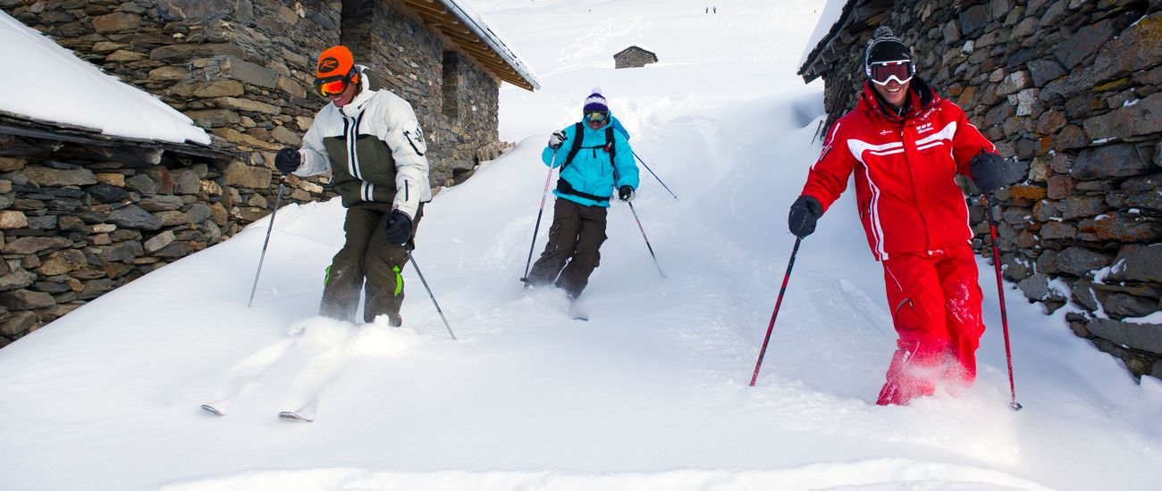 Cours privés de ski Les Menuires