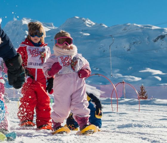 Ski lessons 3-year-olds - esf Les Menuires