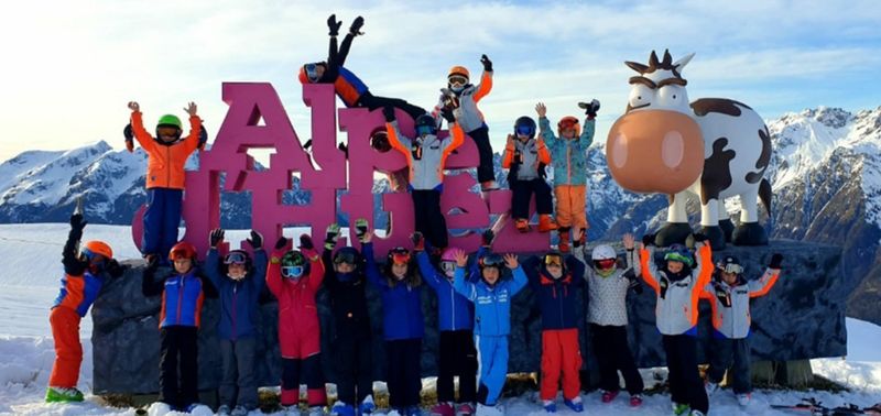 Enfants de 8 à 12 ans - esf Alpe d'Huez