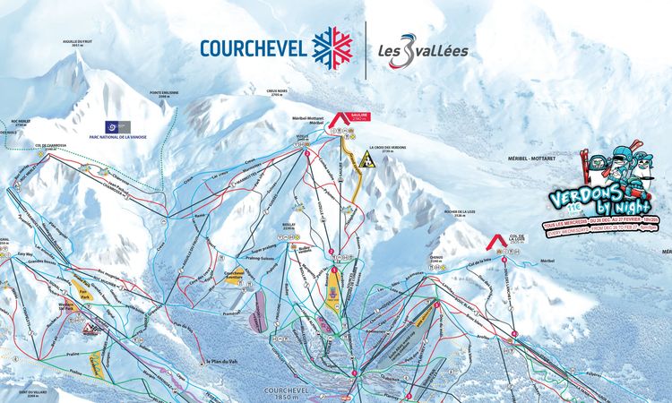 Ski area - esf Courchevel 1650