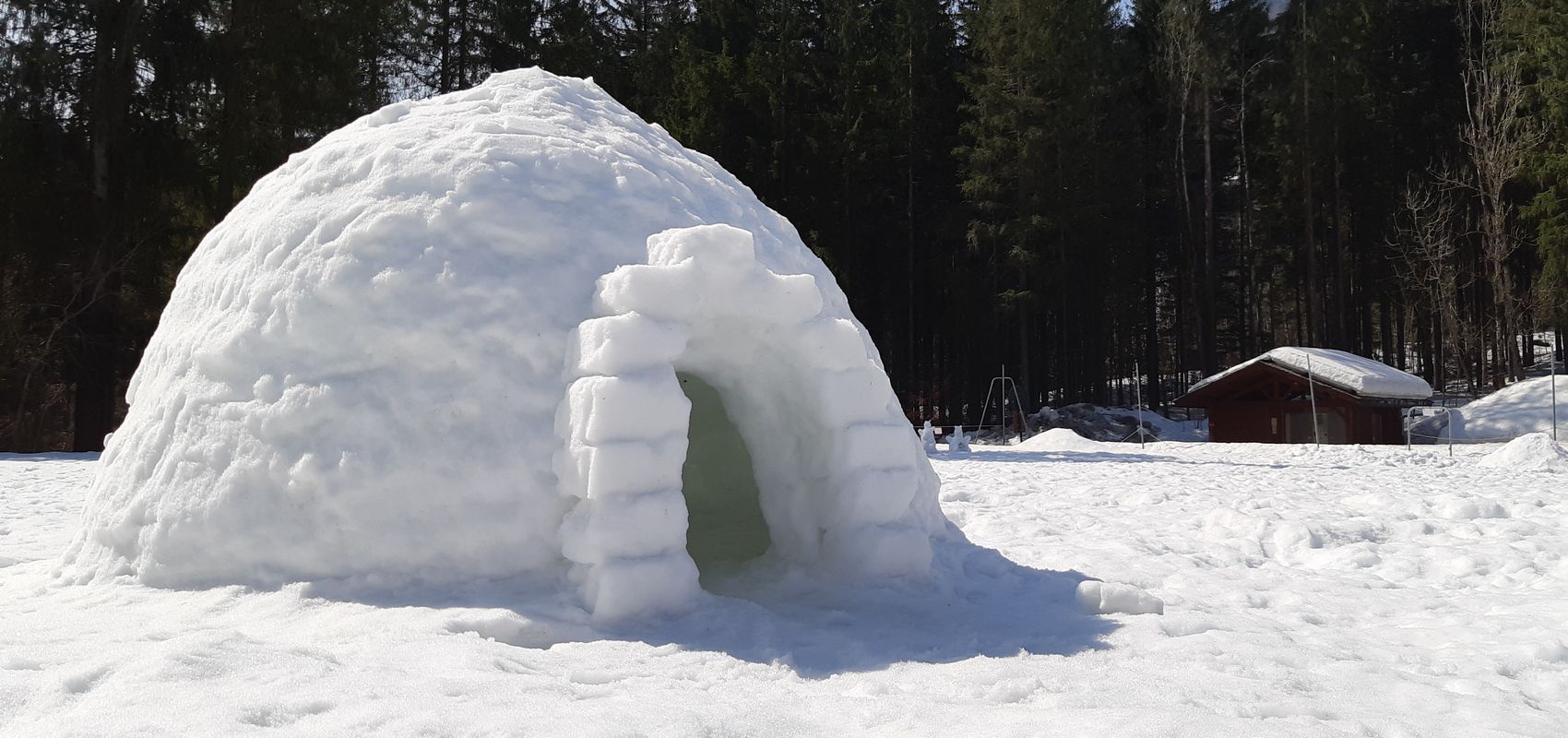 Construction d'igloo - esf Grand Bornand