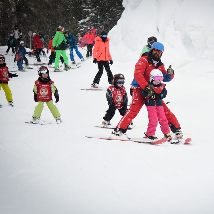 Cours Collectifs De Ski Enfants Matin, La Plagne