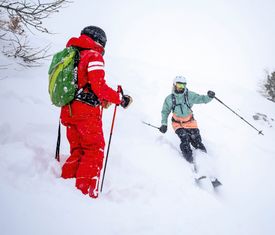 Evasion ski montagne randonnée hors-piste Aravis Neige