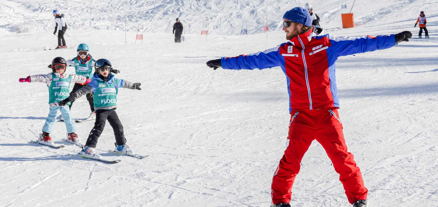 Cours de ski Enfants Collectifs - esf Meribel