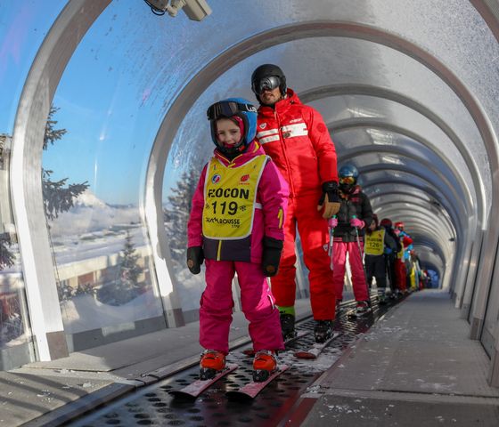 Beginner ski lessons for children - ESF Tignes Val Claret