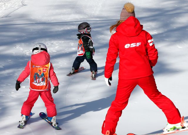 Cours de ski débutant Prépare l'ourson - esf Puy Saint Vincent